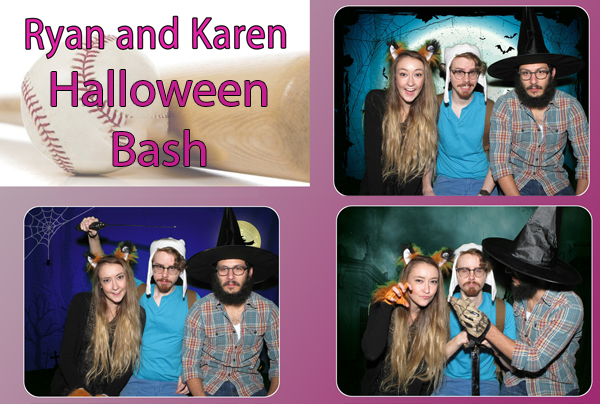 Themed photo booth green screen background